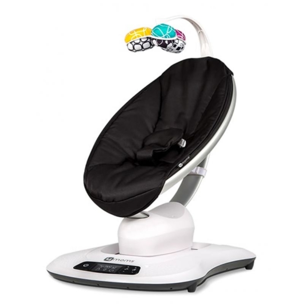4moms MamaRoo 4.0 Rocker/Bouncer-Classic Black