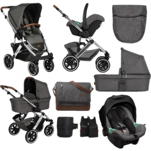 ABC Design Salsa 4 Air 8 Piece Bundle-Asphalt