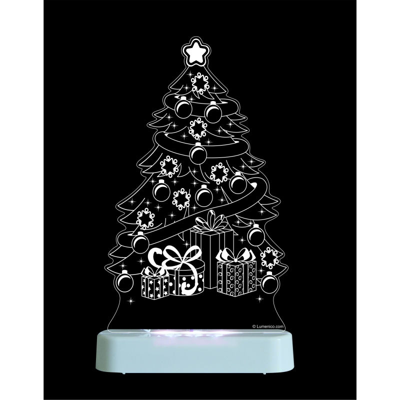 Aloka Multi Coloured Children's Night Light-Christmas Tree