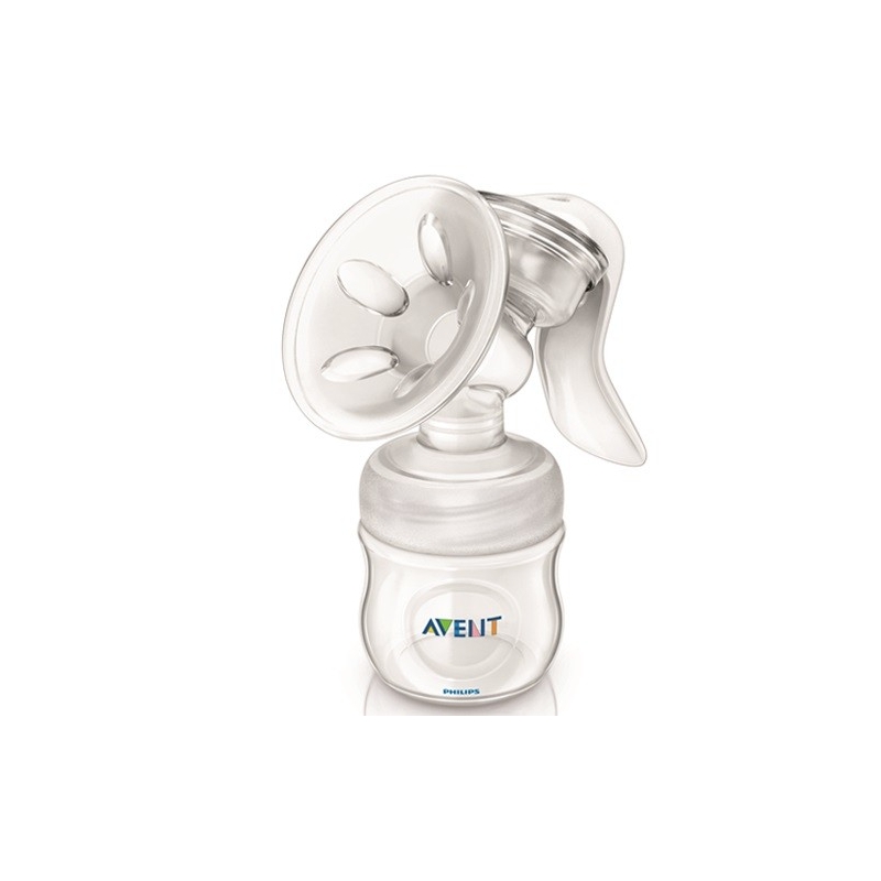 Avent Manual Breast Pump with Bottles