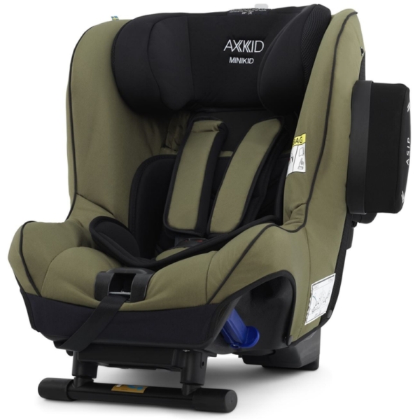 Axkid Minikid 2.0 Car Seat-Moss + FREE Tether Straps Worth £20!
