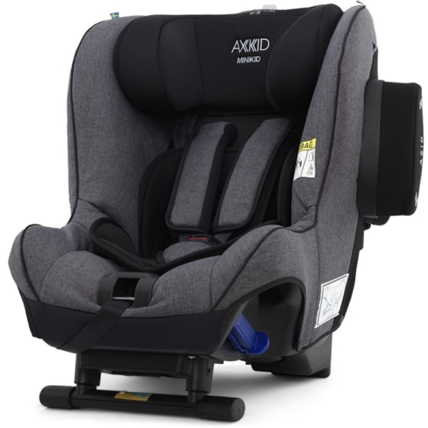 Axkid Minikid 2.0 Car Seat-Premium Granite Melange + FREE Tether