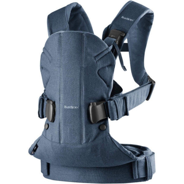 BabyBjorn Baby Carrier One-Classic Denim/Midnight Blue