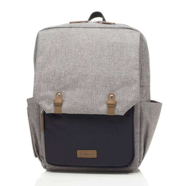 Babymel George Changing Bag-Grey/Black
