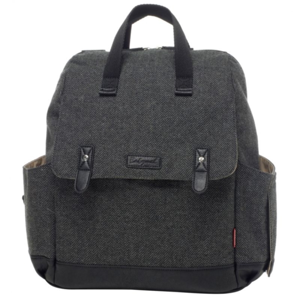 Babymel Robyn Navy Changing Bag-Tweed (New)
