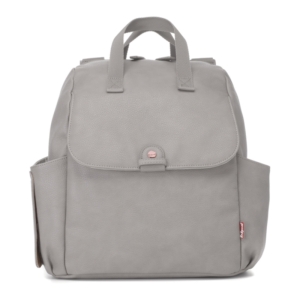 Babymel Robyn PU Changing Bag-Pale Grey