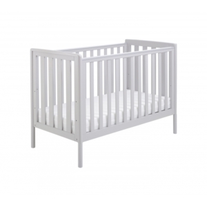 Babymore Ellie DROPSIDE Cot Bed-Grey