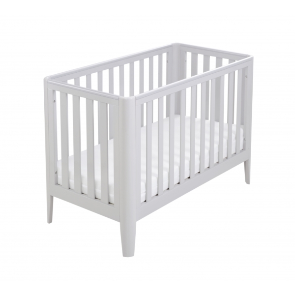 Babymore Iris Cot Bed-Grey