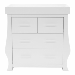BabyStyle Hollie 4 Drawer Dresser-Fresh White