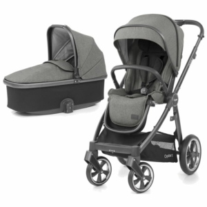 BabyStyle Oyster 3 City Grey Finish 2in1 Pram System-Mercury