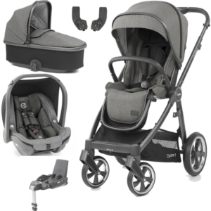 BabyStyle Oyster 3 City Grey Finish Essential Capsule Travel Sys