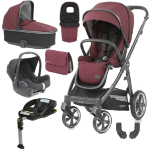 BabyStyle Oyster 3 City Grey Finish Luxury Cabrio Travel System-