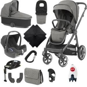 BabyStyle Oyster 3 City Grey Finish Ultimate Cabrio Travel Syste