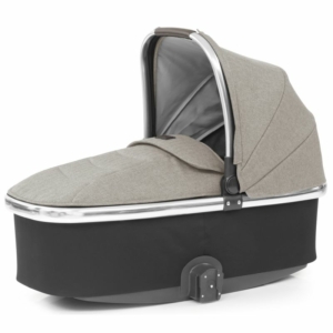 Babystyle Oyster 3 Mirror Finish Carrycot-Pebble