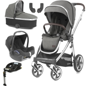 BabyStyle Oyster 3 Mirror Finish Essential Cabrio Travel System-