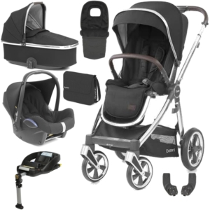 BabyStyle Oyster 3 Mirror Finish Luxury Cabrio Travel System-Cav