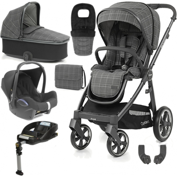 BabyStyle Oyster 3 Mirror Finish Luxury Cabrio Travel System-Man