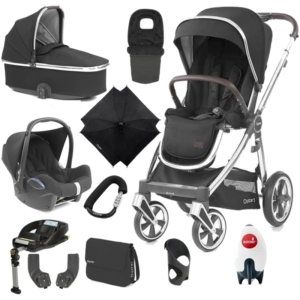 BabyStyle Oyster 3 Mirror Finish Ultimate Cabrio Travel System-C