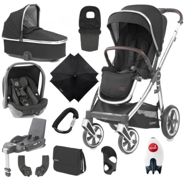 BabyStyle Oyster 3 Mirror Finish Ultimate Capsule Travel System-