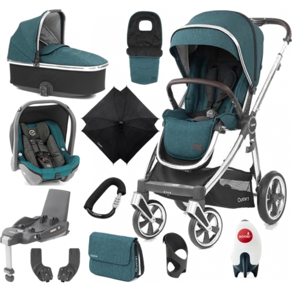 BabyStyle Oyster 3 Mirror Finish Ultimate Capsule Travel System-