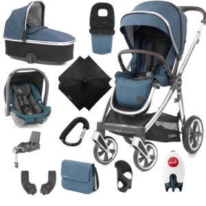BabyStyle Oyster 3 Mirror Finish Ultimate Capsule Travel System-
