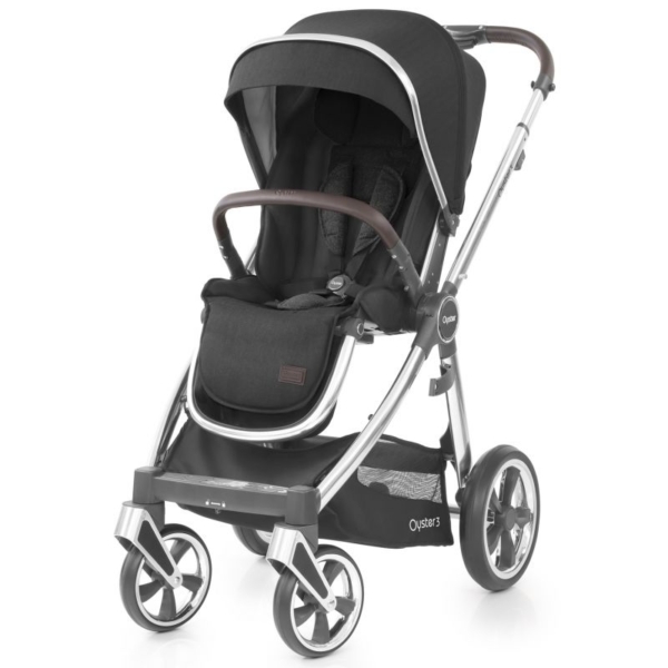 BabyStyle Oyster 3 Mirror Stroller-Caviar
