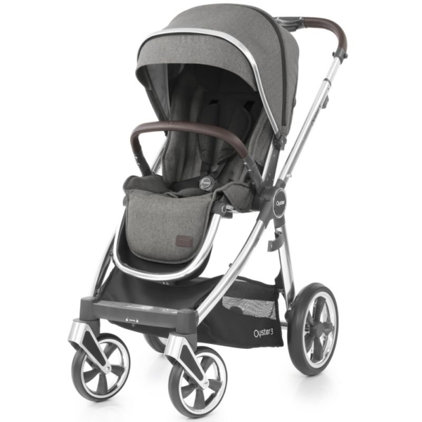 BabyStyle Oyster 3 Mirror Stroller-Mercury