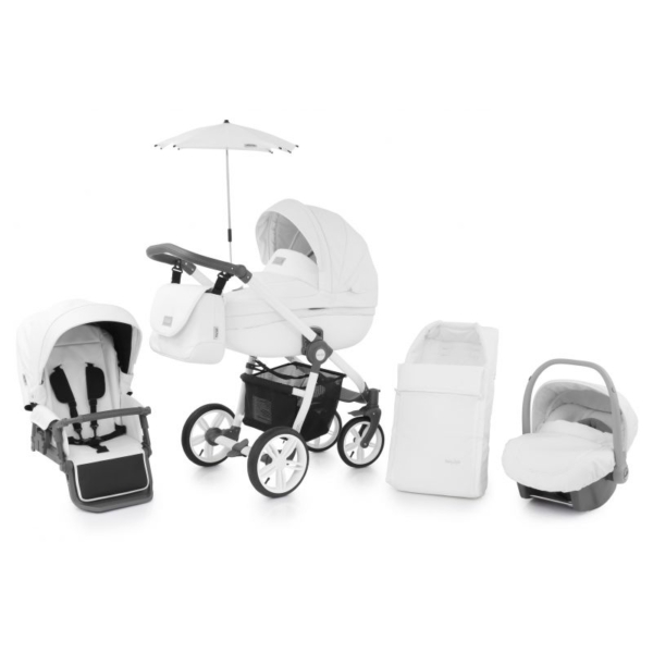 BabyStyle Prestige 3in1 Travel System-Blizzard