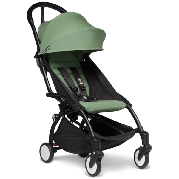BABYZEN YOYO² Black Frame 6+ Stroller-Peppermint (New)