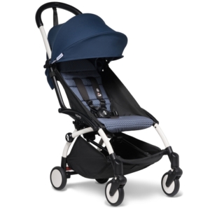 BABYZEN YOYO² White Frame 6+ Stroller-Air France Blue (NEW)