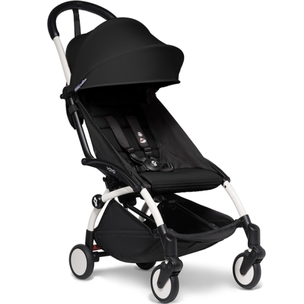 BABYZEN YOYO² White Frame 6+ Stroller-Black (NEW)