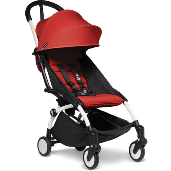 BABYZEN YOYO² White Frame 6+ Stroller-Red (NEW)