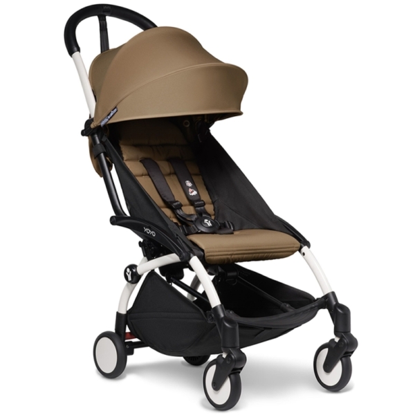 BABYZEN YOYO² White Frame 6+ Stroller-Toffee (NEW)