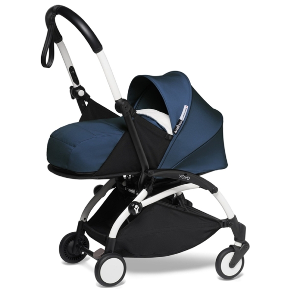 BABYZEN YOYO² White Frame Newborn Package-Air France Blue (New)