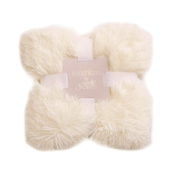 Bizzi Growin Koochicoo Luxury Blanket - Cream