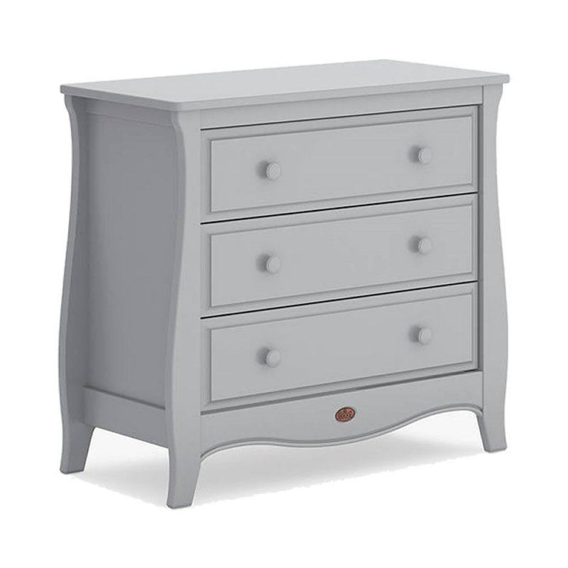 Boori Sleigh 3 Chest Drawer-Pebble (New 2020)