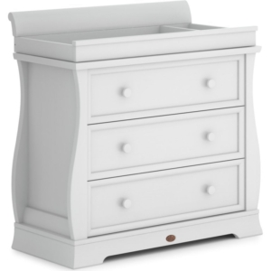 Boori Sleigh 3 Drawer Dresser with Sleigh Changing Station-Barle