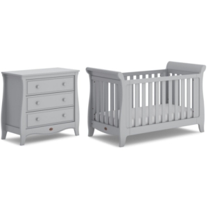 Boori Sleigh Expandable 2 Piece Roomset-Pebble (New 2020)