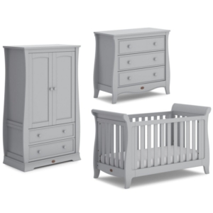 Boori Sleigh Expandable 3 Piece Roomset-Pebble (New 2020)