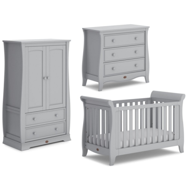 Boori Sleigh Expandable 3 Piece Roomset-Pebble (New 2020)