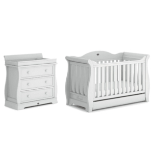 Boori Sleigh Royale 2 Piece Roomset-Barley White