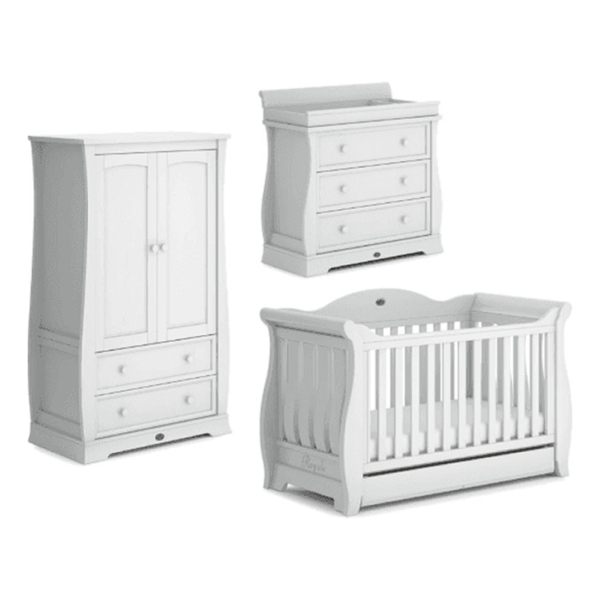 Boori Sleigh Royale 3 Piece Roomset-Barley White (New 2020)