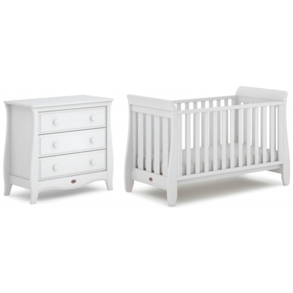 Boori Urbane Sleigh 2 Piece Roomset-Barley White (New 2020)