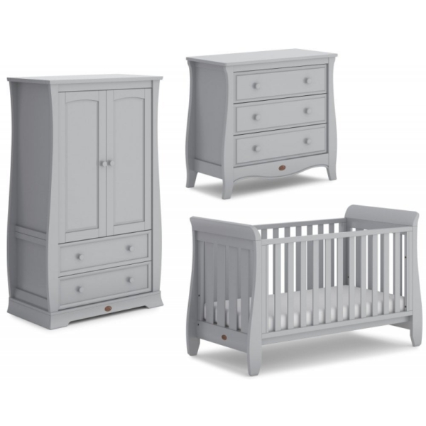 Boori Urbane Sleigh 3 Piece Roomset-Pebble (New 2020)