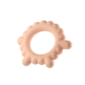 BORRN Silicone Animal Teether- Orange Sheep