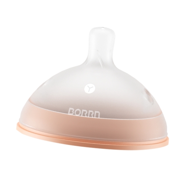 BORRN Silicone Teat Variable Flow- Orange