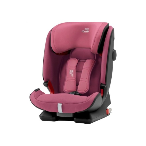 Britax Advansafix IV R Group 1/2/3 Car Seat-Wine Rose
