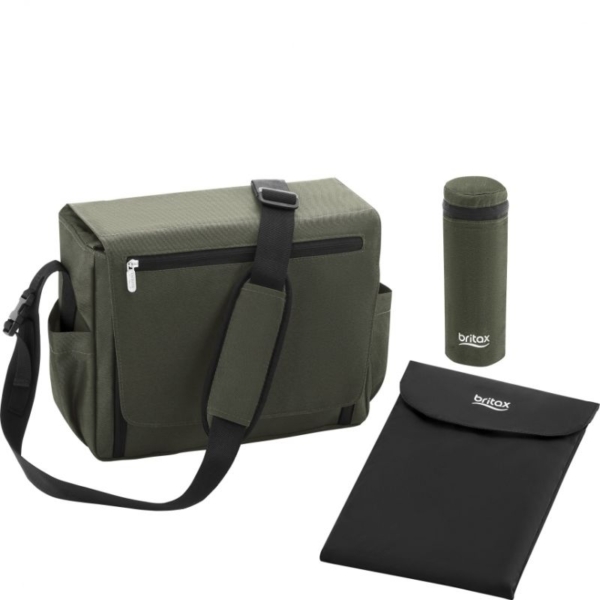 Britax Nursery Bag-Olive Denim (New)