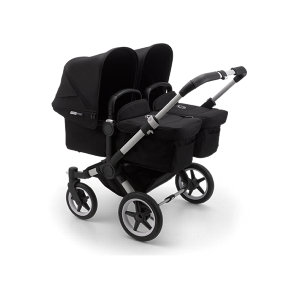 Bugaboo Donkey 3 Twin Pushchair-Black/Aluminium