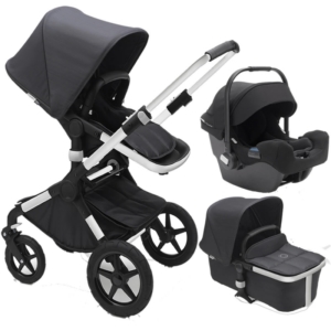 Bugaboo Fox Limited Edition 3in1 Travel System-Aluminium/Stellar